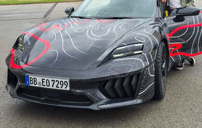 First official uncamouflaged non-leaked picture of 718 EV